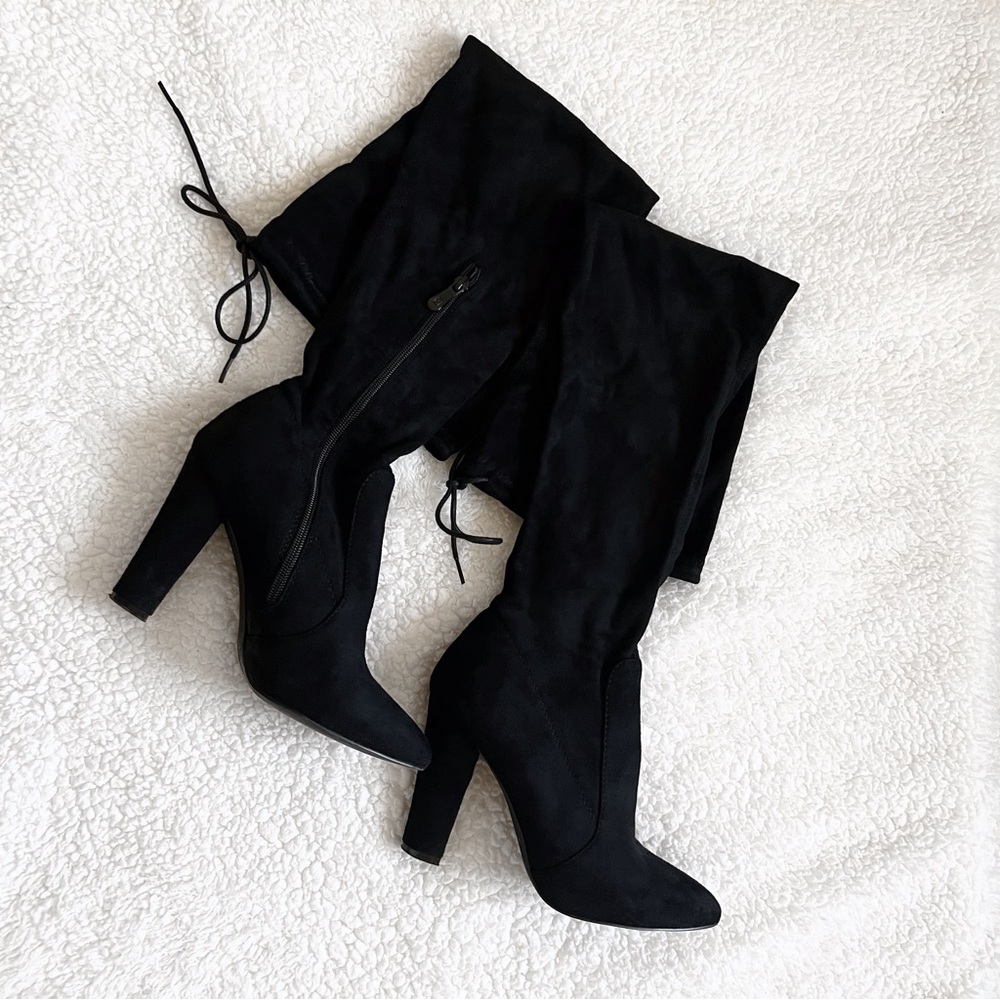Public Desire Thigh High Boots